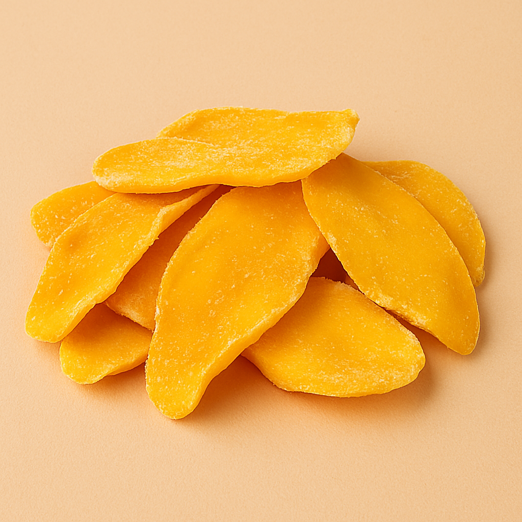 Gedroogde mango gezoet