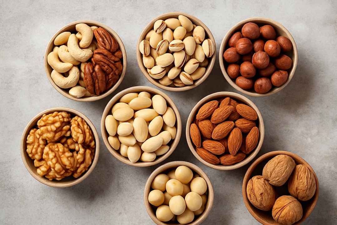 Noten en gezondheid: Overzicht per soort