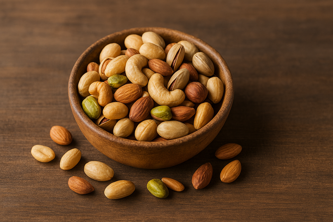 Noten eten en aankomen  — kan dat?