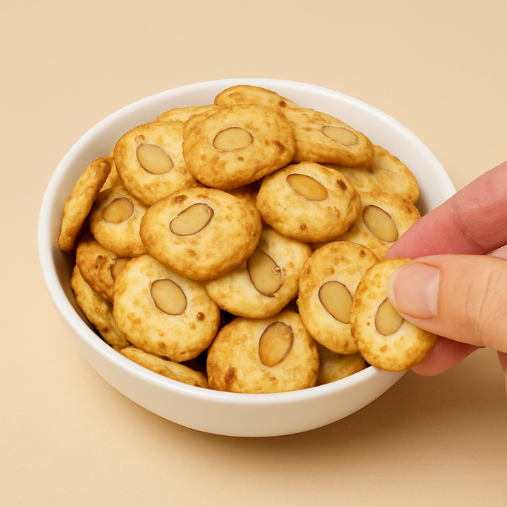 Almond crackers