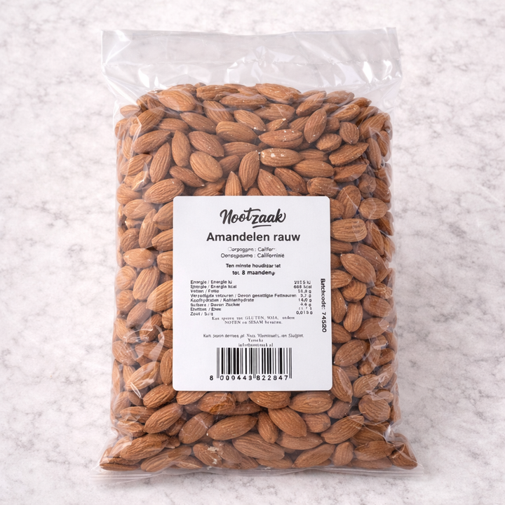 Amandelen rauw
