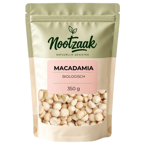 Biologische Macadamianoten rauw