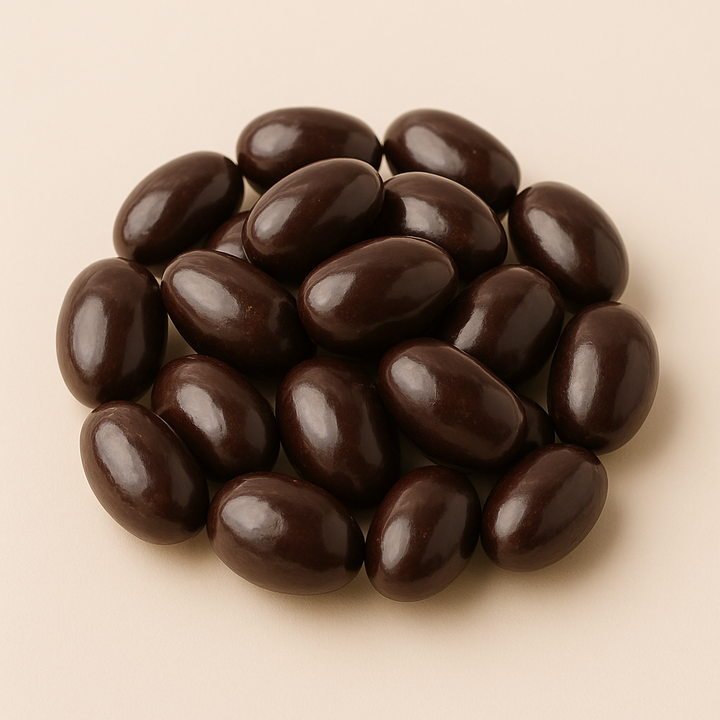Chocolade amandelen puur