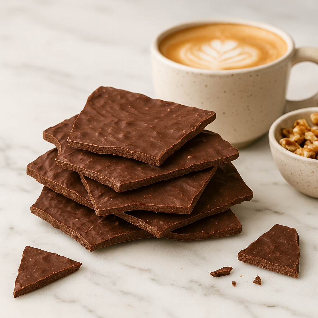 Chocolade breuk platen puur