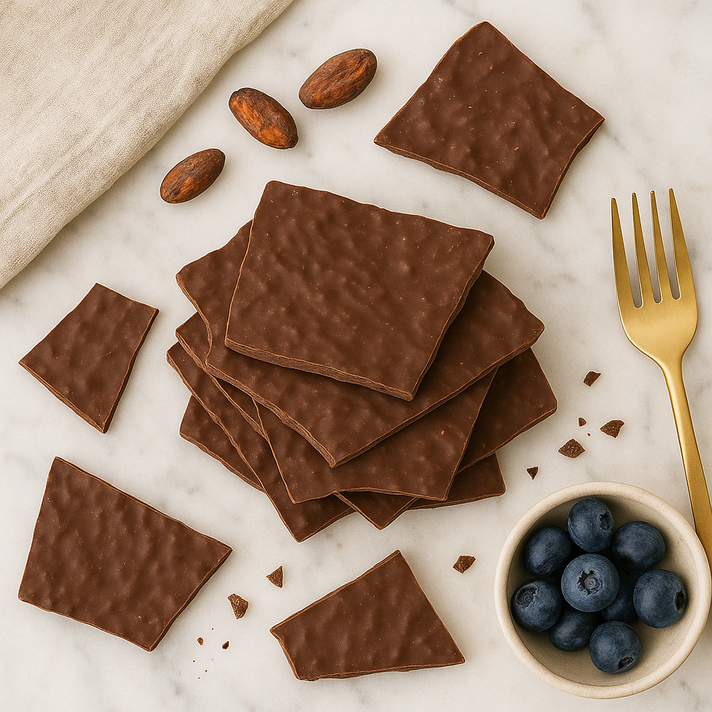 Chocolade breuk platen puur