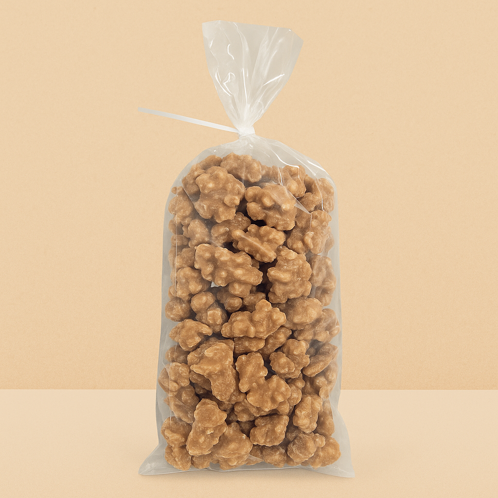 Chocolade pindarots karamel zeezout