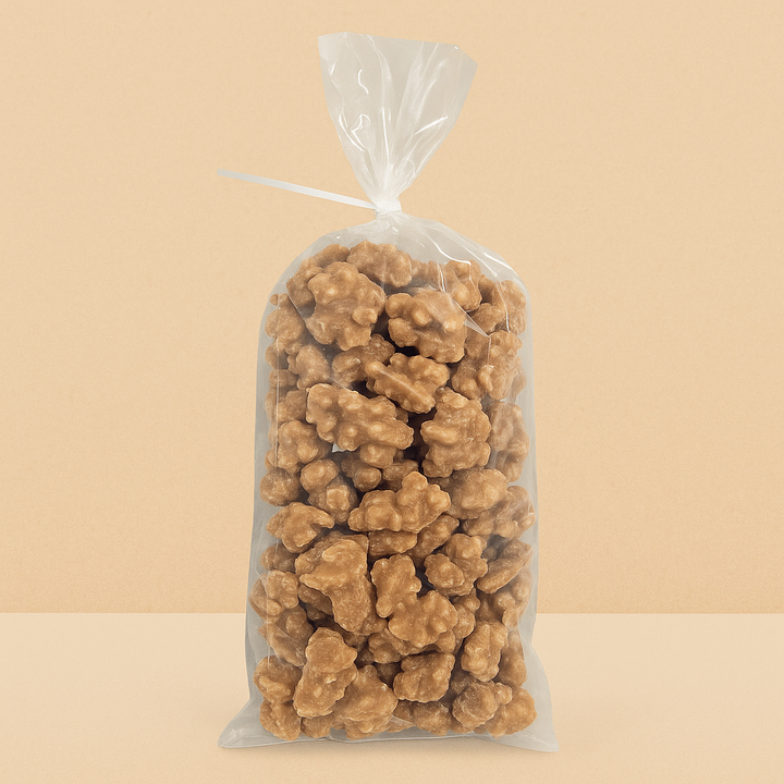 Chocolade pindarots karamel zeezout