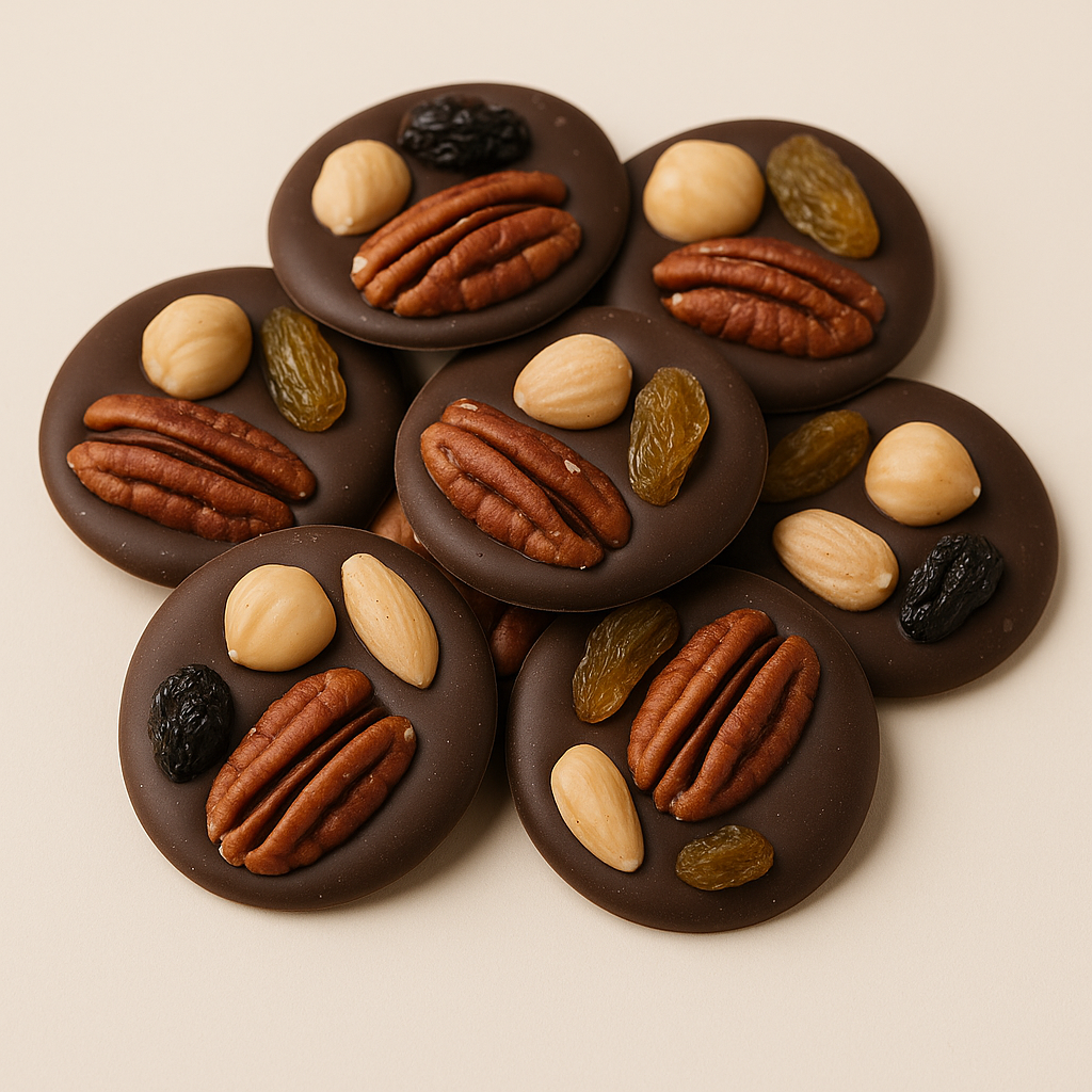 Chocolade studentenflikken puur