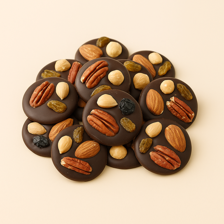 Chocolade studentenflikken puur