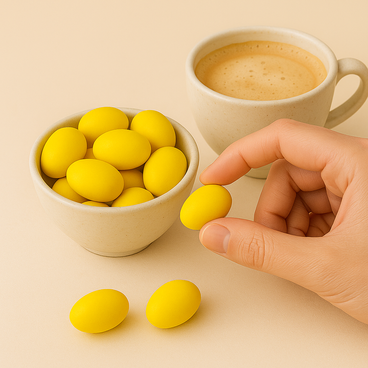 Chocolade amandelen limoncello