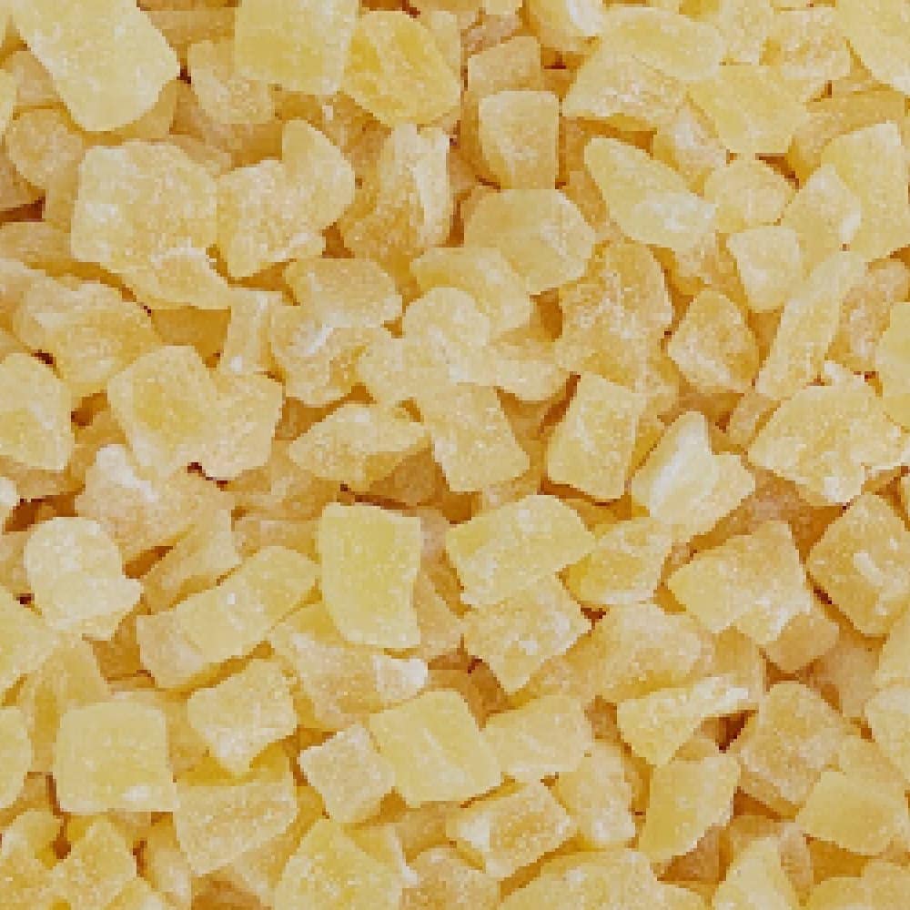 Gedroogde Ananasblokjes