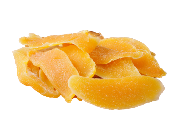Gedroogde mango gezout