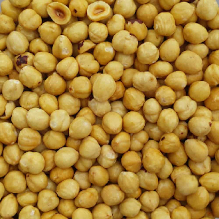 Geroosterde hazelnoten zonder zout