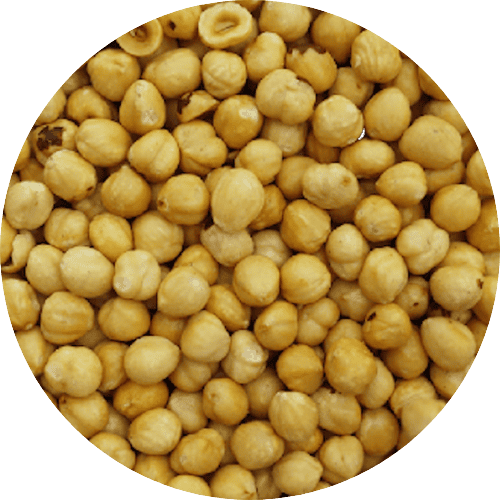 Geroosterde hazelnoten zonder zout