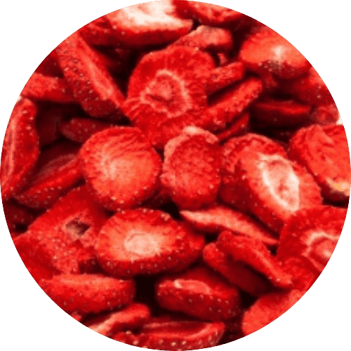 Gevriesdroogde aardbeien