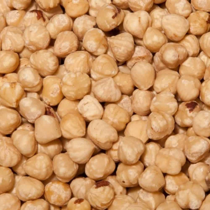 Hazelnoten geblancheerd rauw