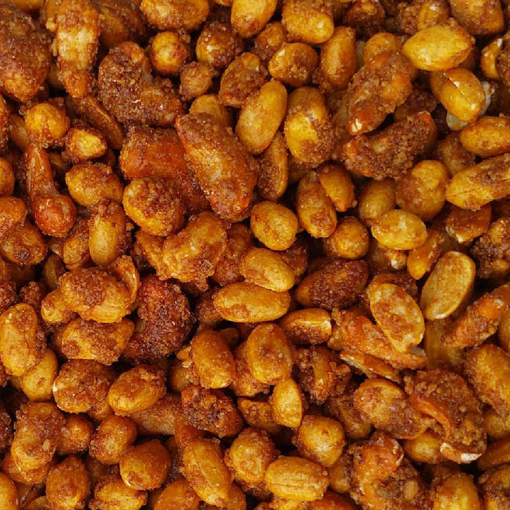 Honing cashewnoten pinda's zeezout