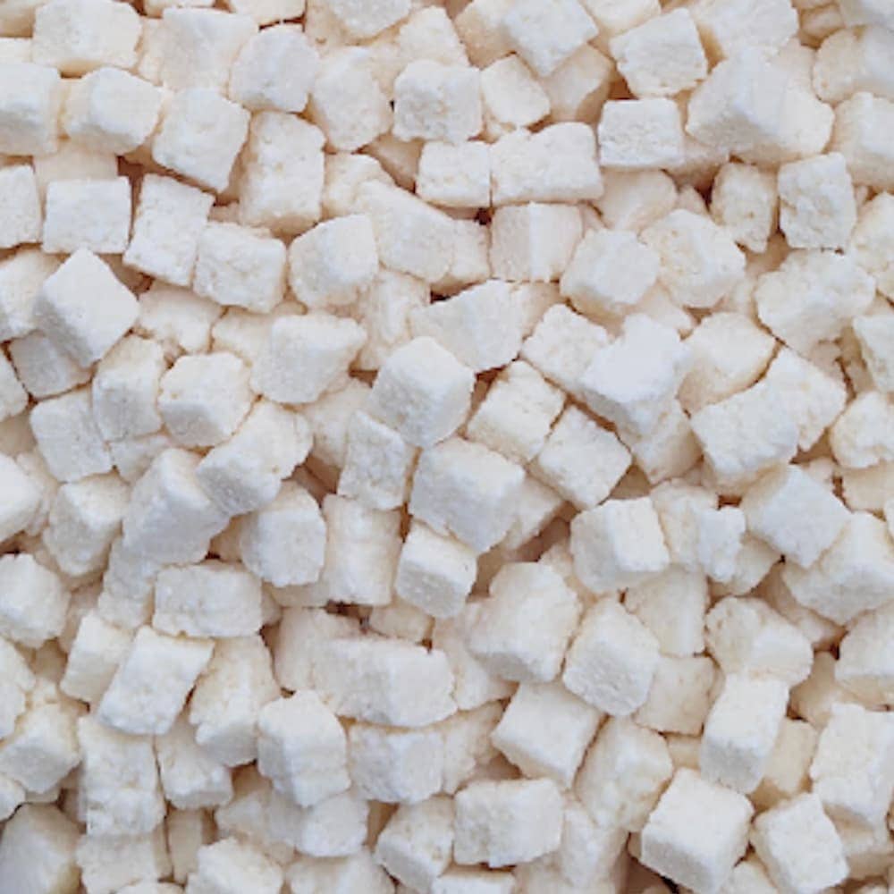 Kokosnuss würfel 1