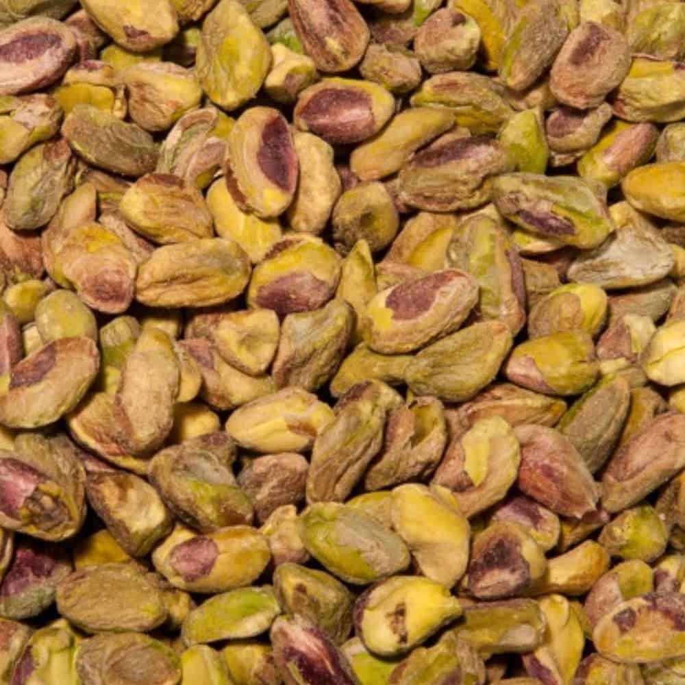 Pistachenoten gepeld