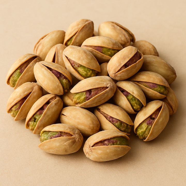 Pistachenoten in dop, geroosterd, gezouten