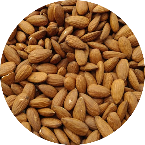 Amandelen rauw