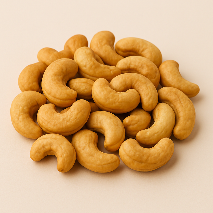 Cashewnoten gebrand