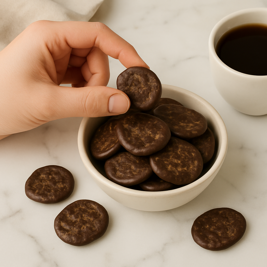 Chocolade bananenchips puur