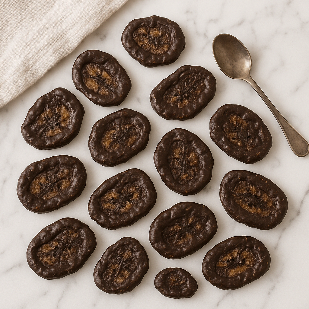 Chocolade bananenchips puur