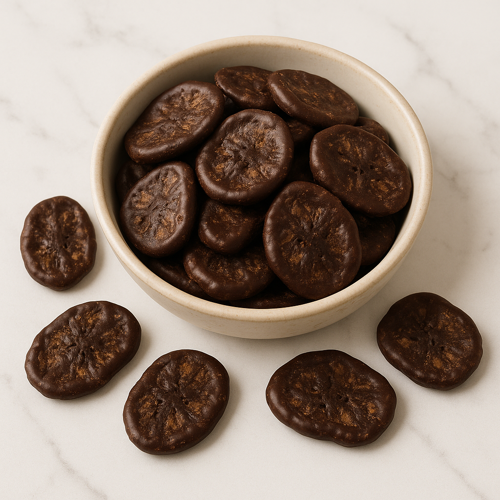 Chocolade bananenchips puur