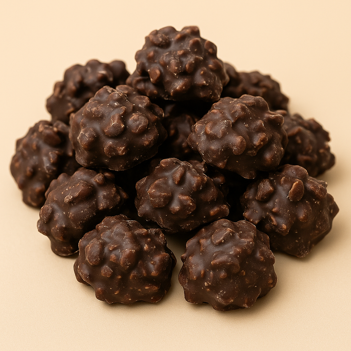 Chocolade pindarots puur