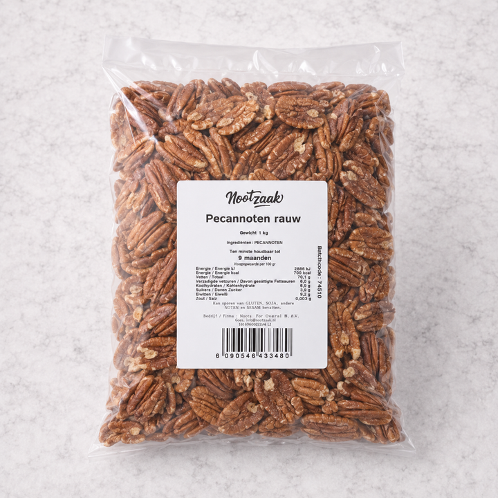 Pecannoten rauw